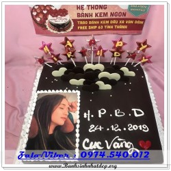 Mẫu Bánh Sinh Nhật Đẹp - A878